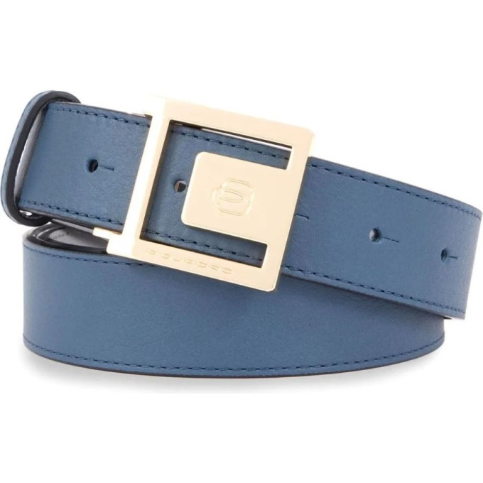 Ремень женский PIQUADRO CIRCLE CU6180W92/AVGR голубой/серый
